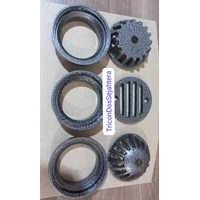  Sambungan Pipa Besi  Roof Drain Aluminium Merk VLAA ukuran 4inchi 