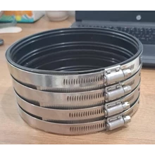 Coupling Cast Iron with Rubber Tipe Amerika  Ukuran 6